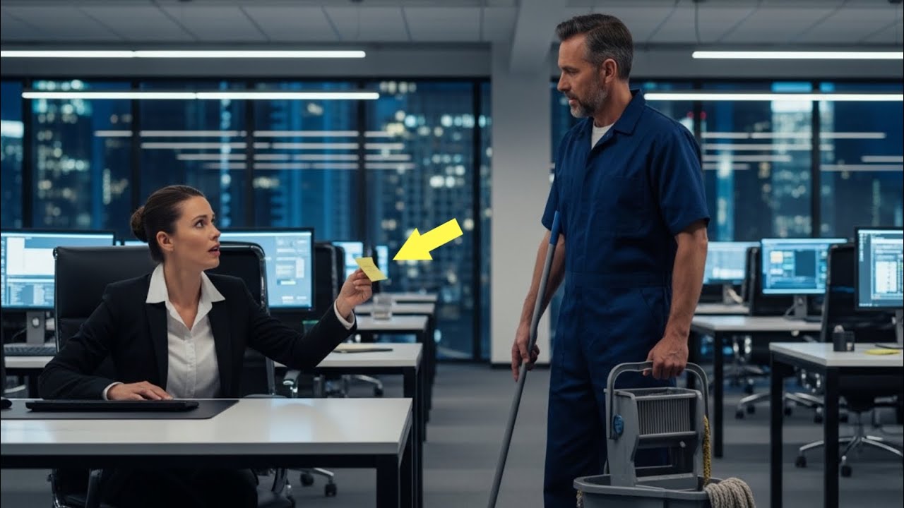 Silent Billionaire CEO Begged a Single Dad Janitor for Help—What Happened Next Changed Everything