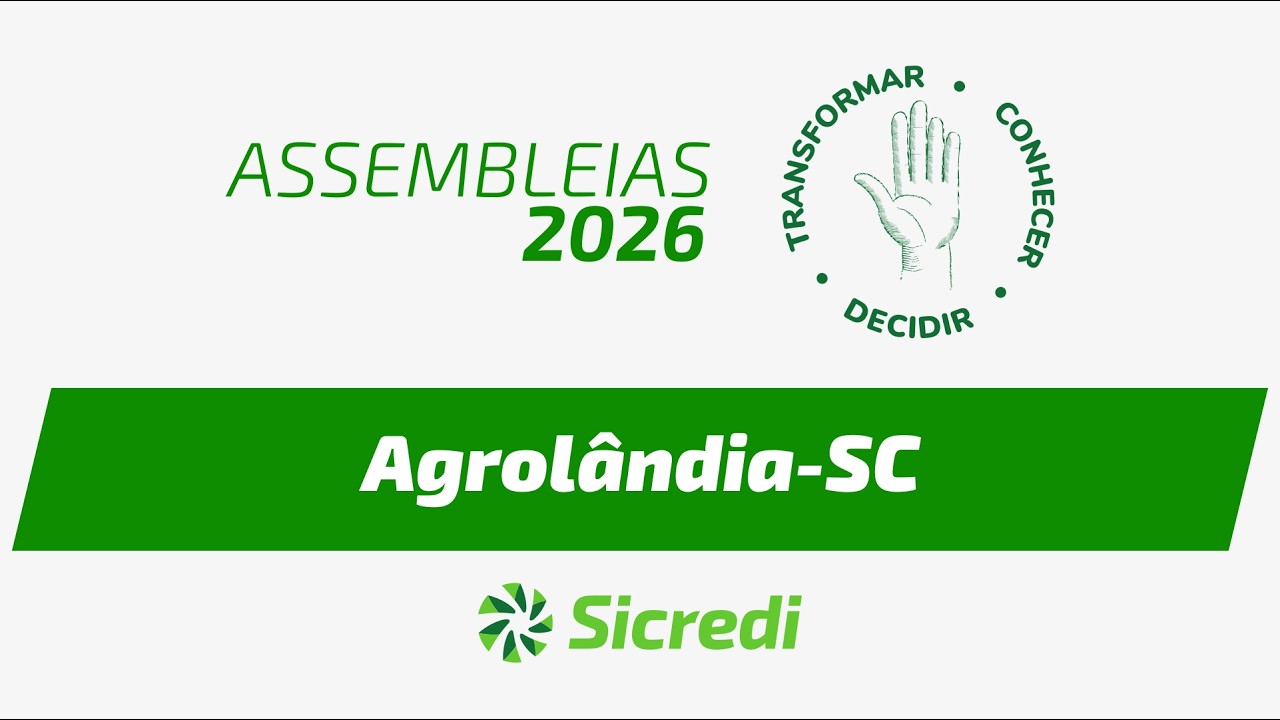 Assembleias de Núcleo 2026 - Agrolândia/SC