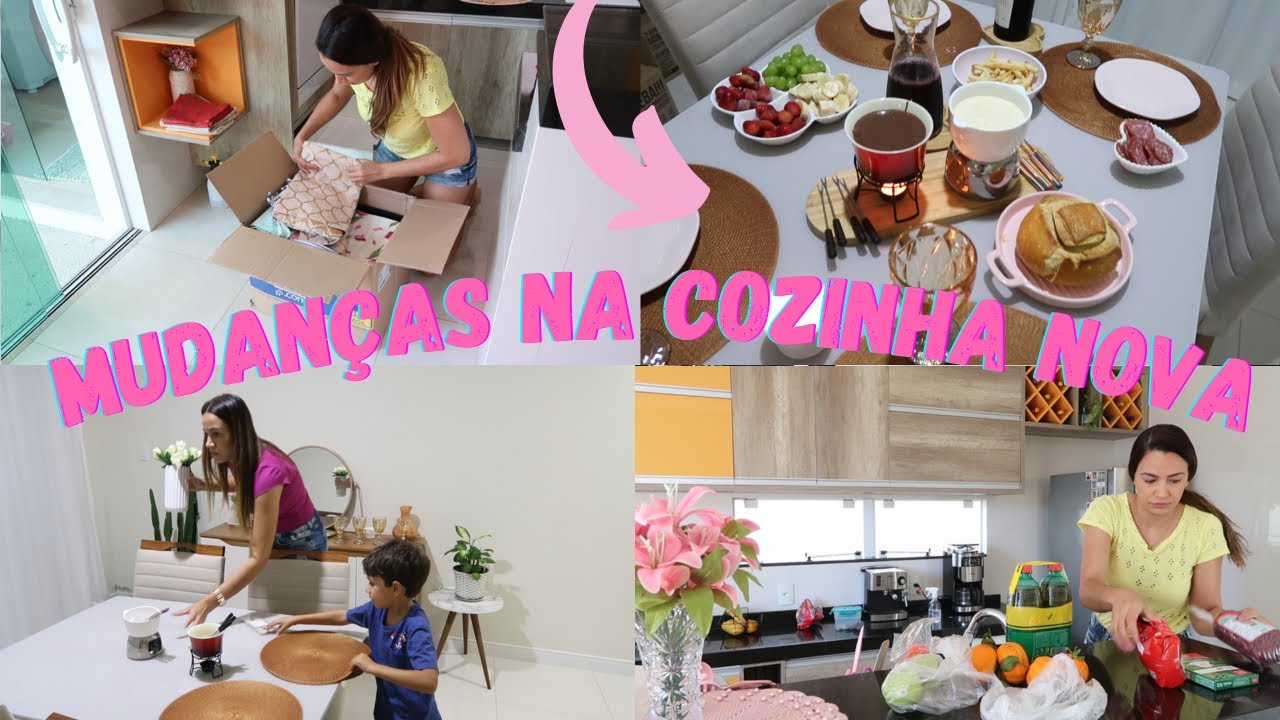 PRECISEI MUDAR ! MUDANÇAS NA COZINHA, NOITE DO FONDUE, DESPEDIDA TRISTE, ELA CHOROU MUITO