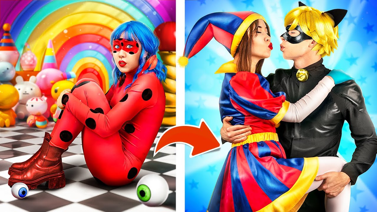 Dari Ladybug Menjadi Pomni / Bagaimana Cara Masuk Ke The Amazing Digital Circus?