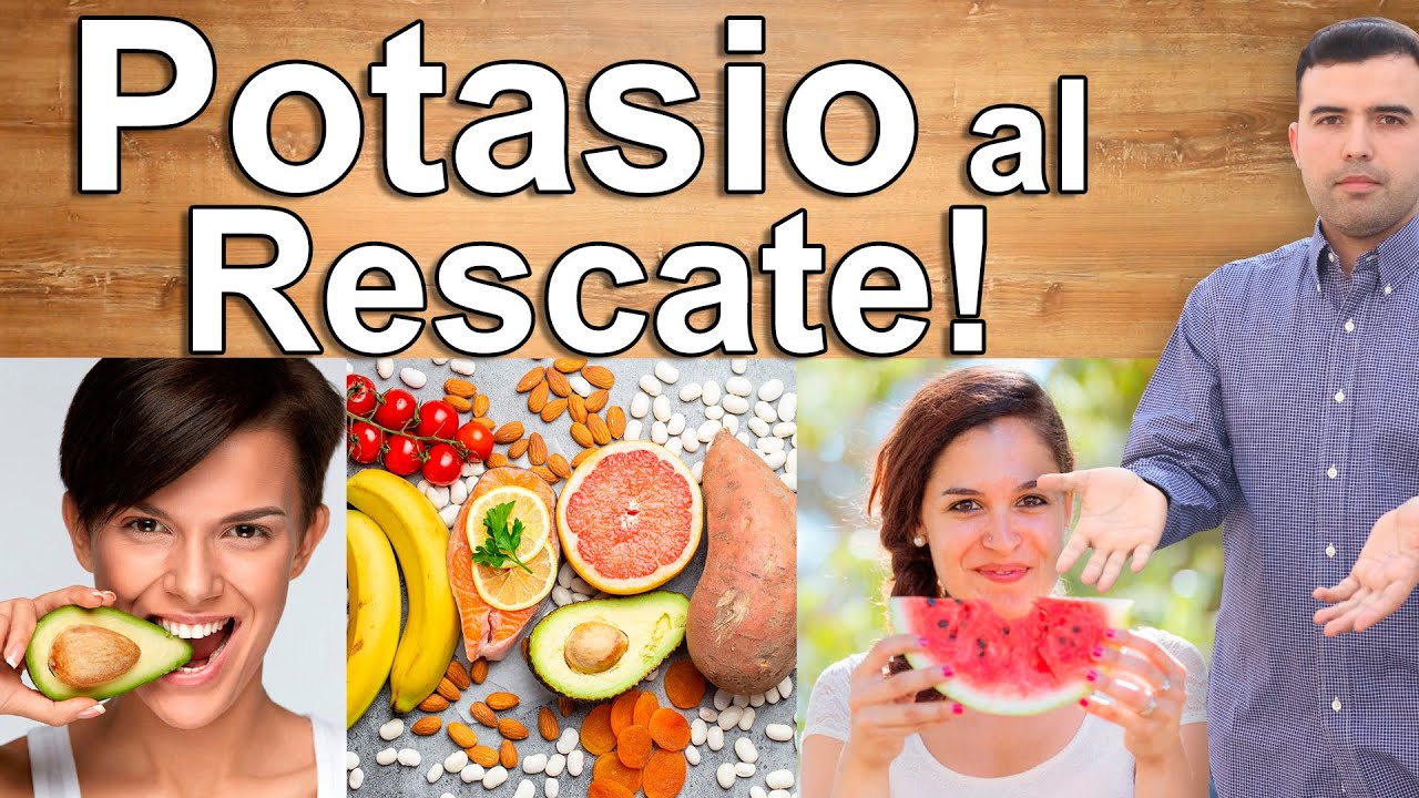 8 ALIMENTOS RICOS EN POTASIO - Beneficios del Potasio, Para Qué Sirve y Cuanto Potasio Debo Comer