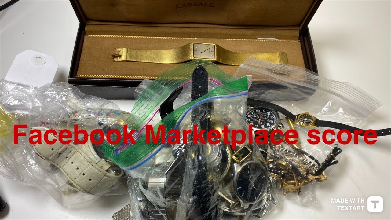 Rare watches found on a Facebook market place deal