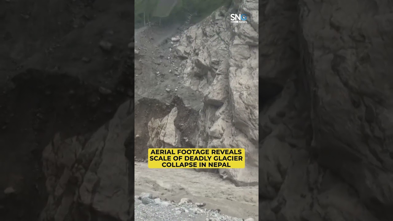WATCH: Helicopter footage shows devastation after deadly Nepal glacier collapse