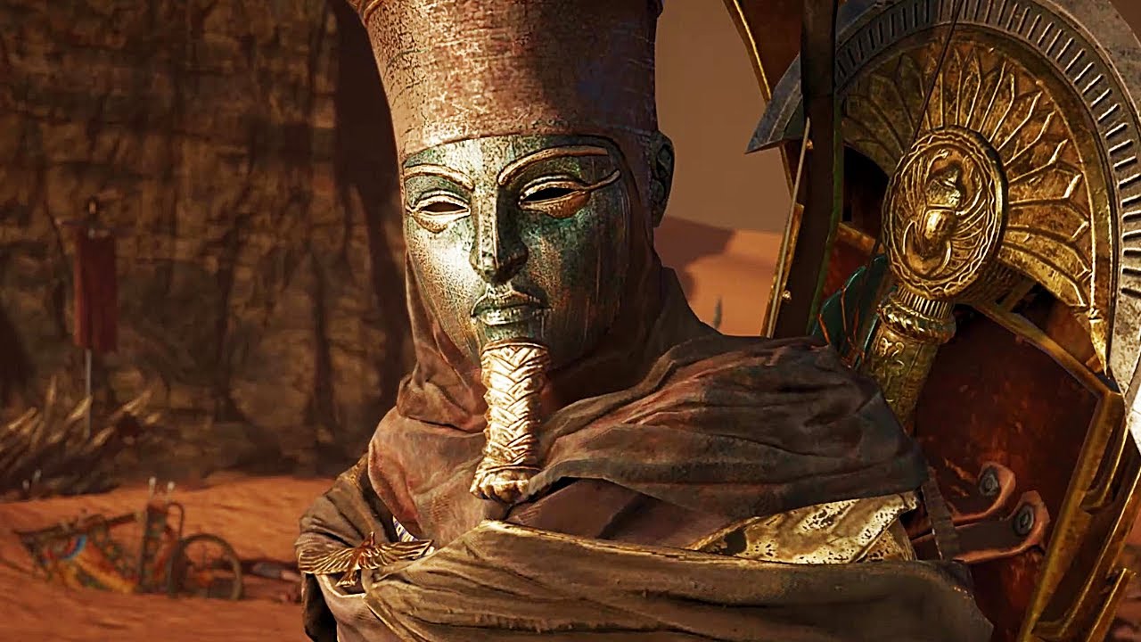 Playing as Medunamun in Assassin's Creed Origins