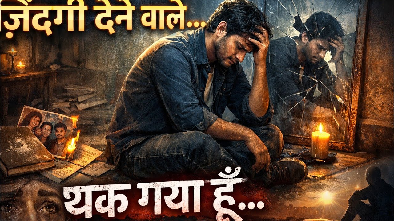 ज़िंदगी देने वाले सुन | Thak Gaya Hoon | Heart Touching Emotional Hindi Song 2026