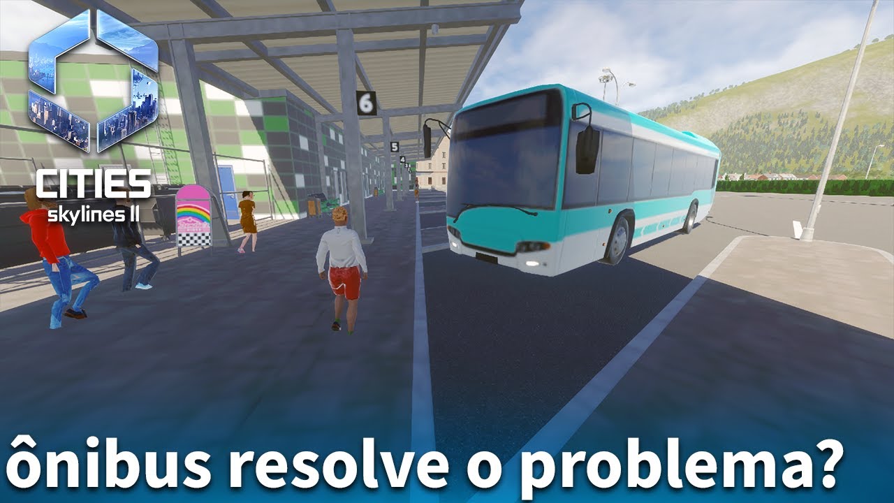 #10 | SERÁ QUE A POPULAÇÃO MIGRA DO CARRO PRO ÔNIBUS? [Cities: Skylines 2]