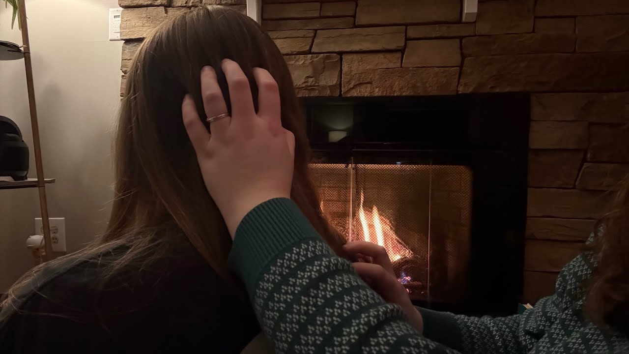 asmr | scalp & back scratching 🪮🤤