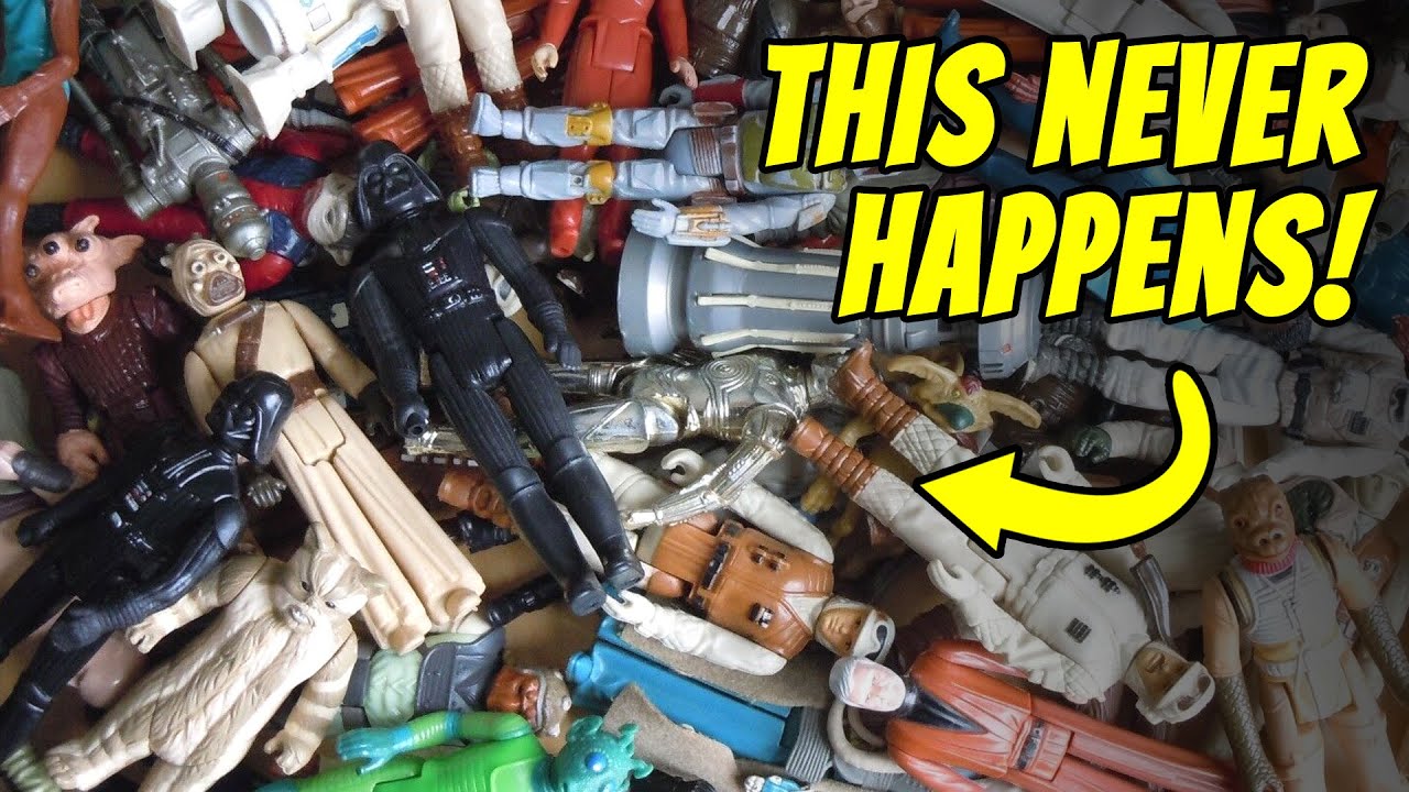 Epic Yard Sale Haul! Vintage Star Wars Toys & More!