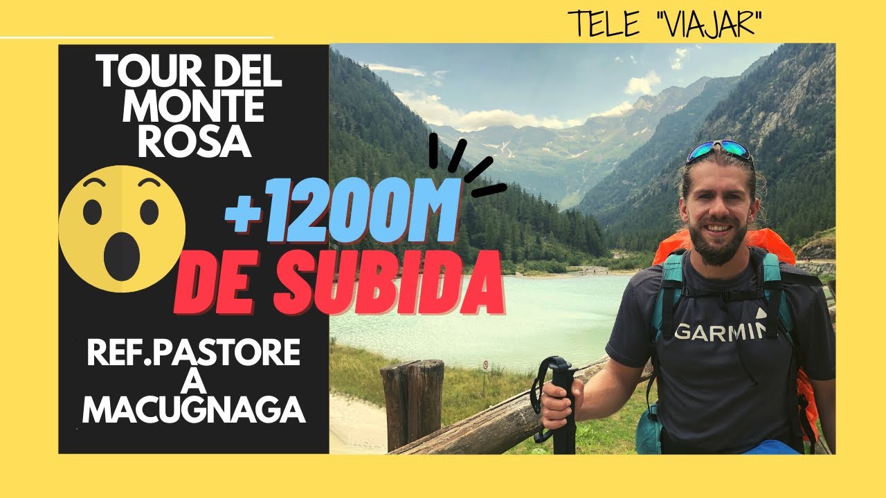 🏔TMR🏔 ETAPA 7: 🌲PASTORE A MACUGNAGA⛺️ LA MEJOR!