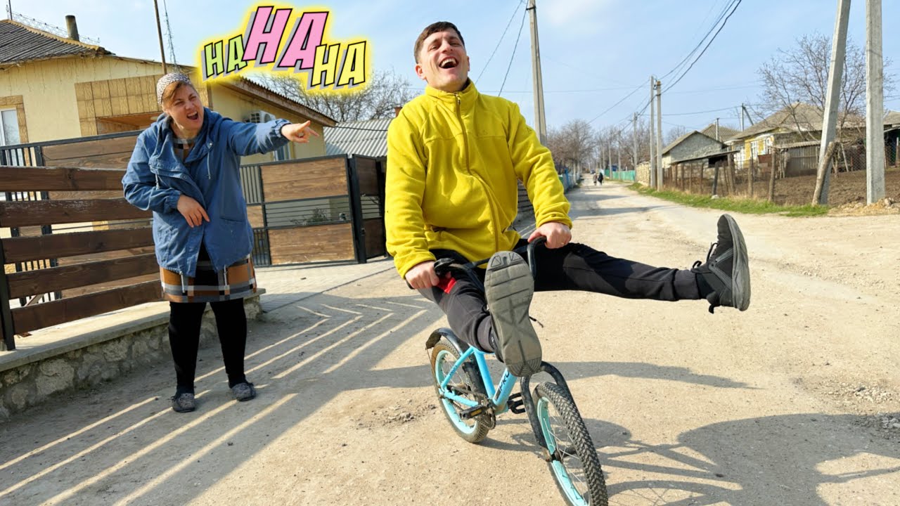 Vecinul se JOACĂ cu Bicicleta pentru BEBELUȘI😂/ Tipuri de vecini la ȚARĂ