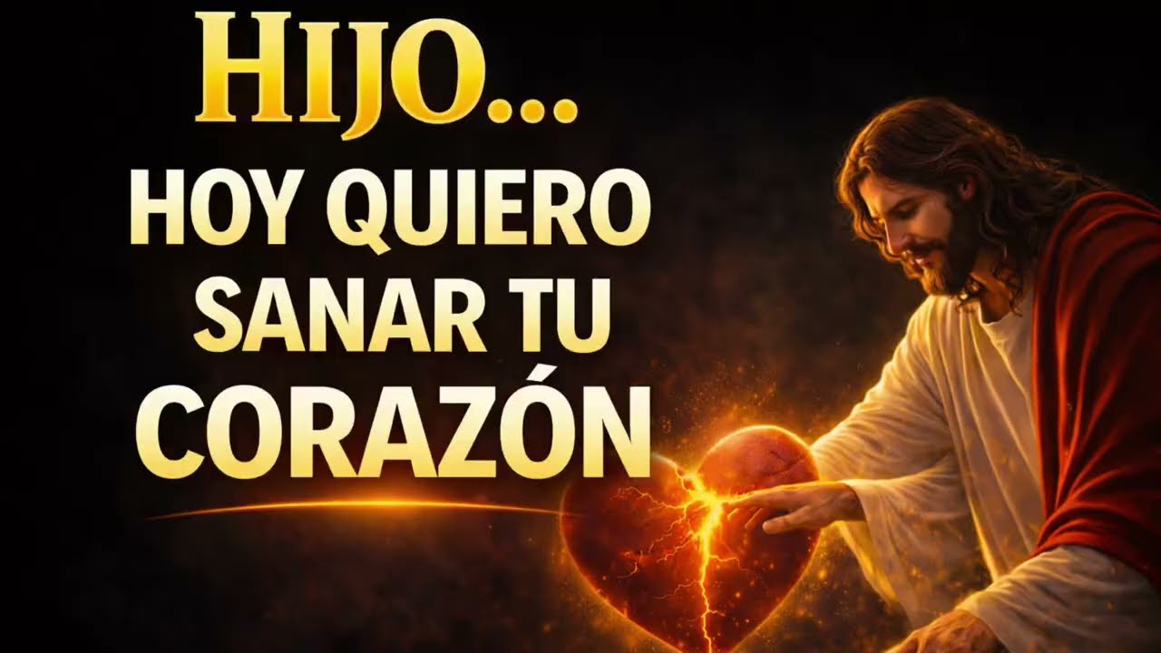 HIJO… HOY QUIERO SANAR TU CORAZÓN | Mensaje de Dios para sanar tu vida