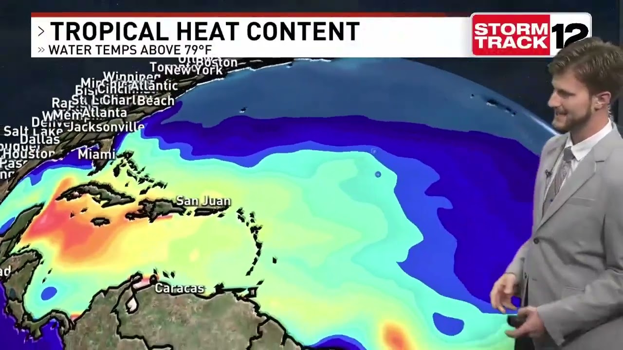 Tropical Storm Melissa becomes a Major Hurricane through the weekend