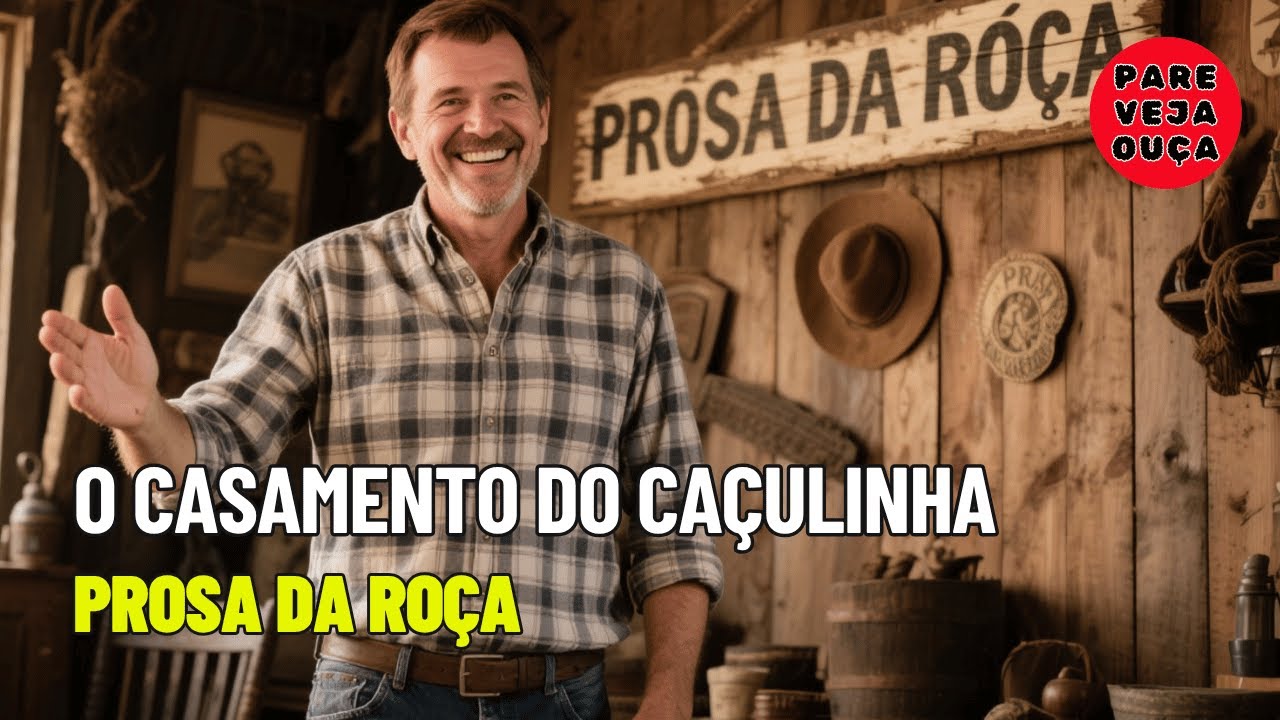 O CASAMENTO DO CA&Ccedil;ULINHA | Prosa da Ro&ccedil;a. #prosadaro&ccedil;a #causosdointerior #ca&ccedil;ulinha #brasilraiz
