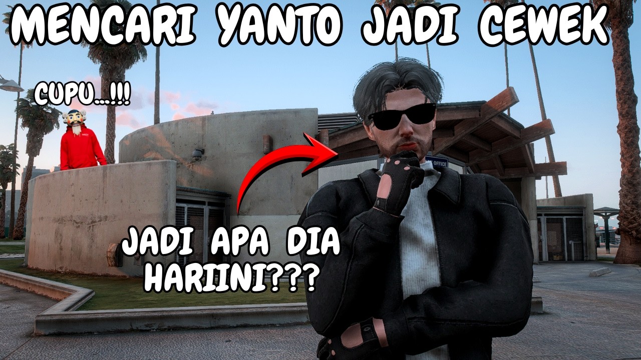 HIDE AND SEEK YANTO MENJADI WANITA - GTA V ROLEPLAY