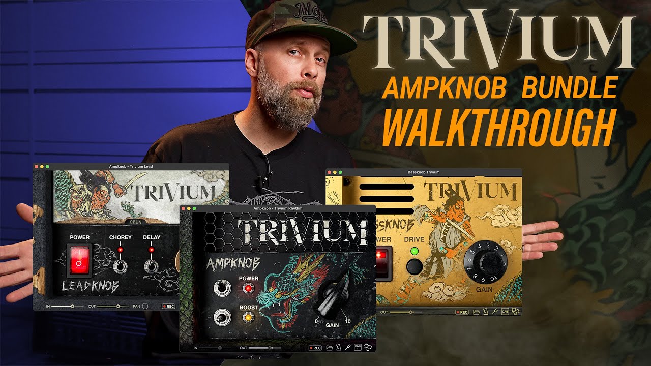 Trivium Ampknob Bundle walkthrough with producer Jens Bogren