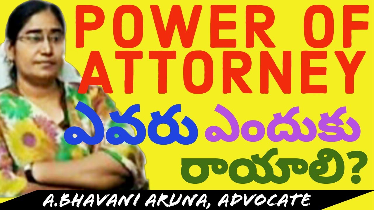 GPA Power of Attorney !! Meaning of GPA & SPA - who & when it can be executed