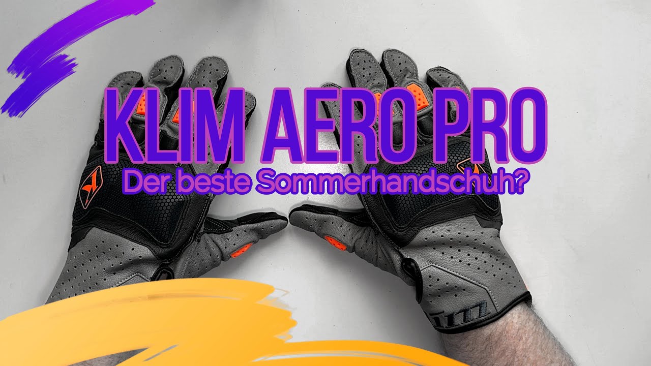 KLIM Aero Pro 2023 - Der beste Motorrad-Sommerhandschuh?