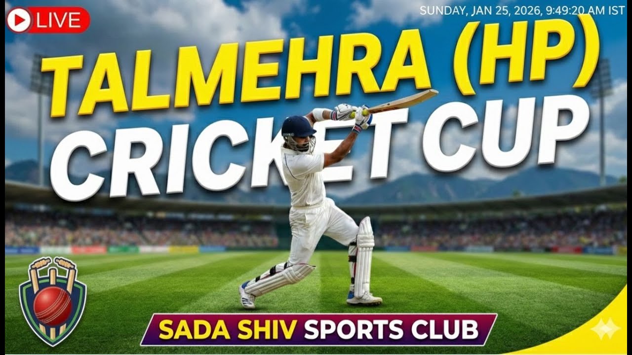 SADA SHIV CLUB TALMEHRA CRICKET CUP!! SECOND DAY !! 2026