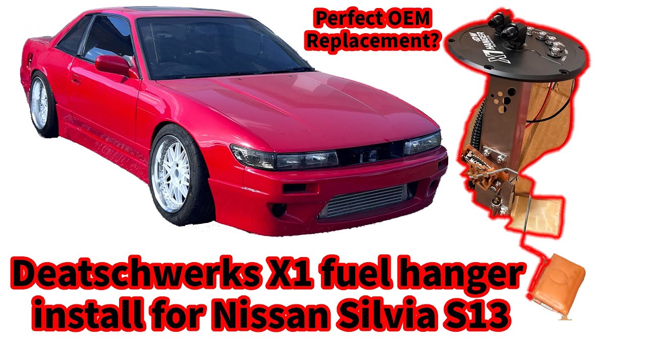 We Upgraded the Fuel Hanger in a Nissan Silvia S13, The Ultimate DIY (Deatschwerks X1 FUEL Hanger)