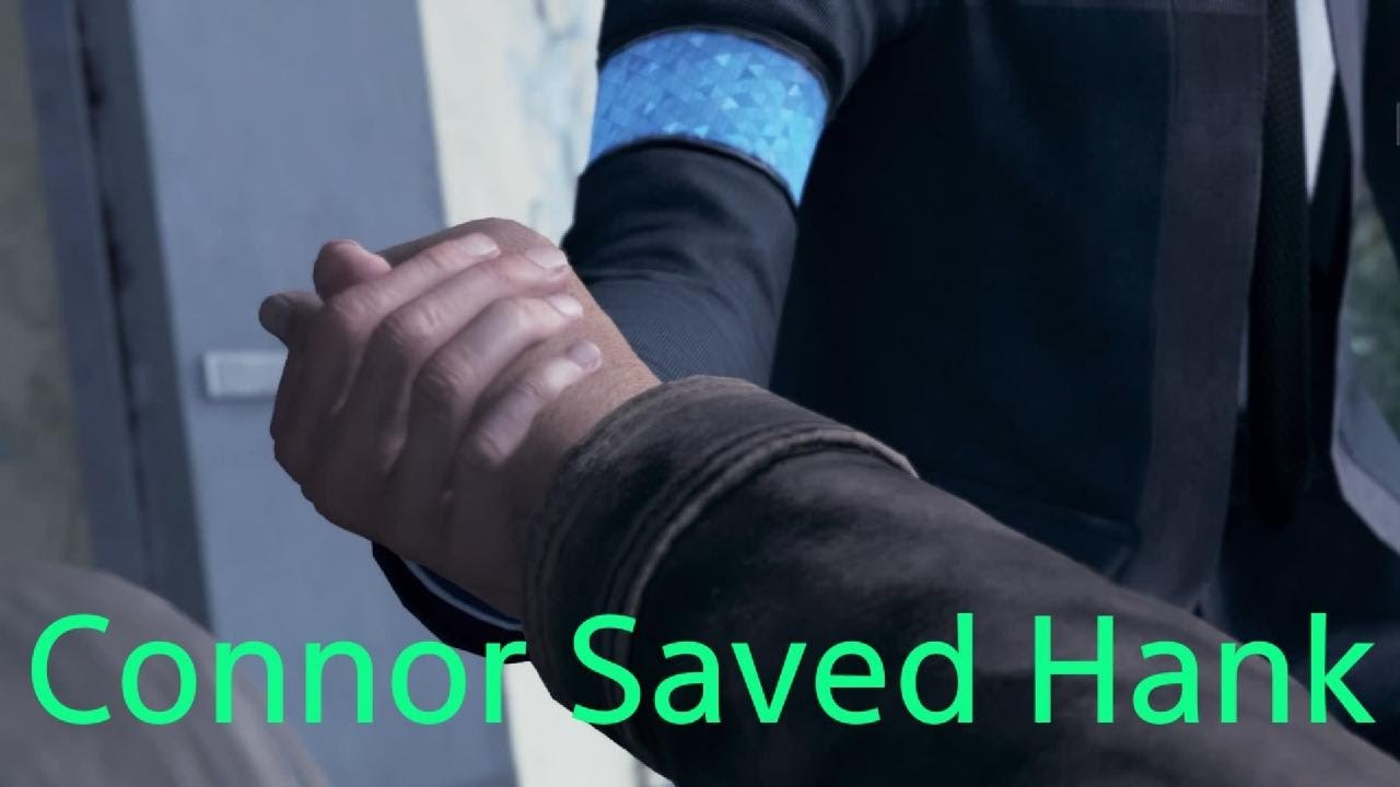 Detroit: Become Human The Nest Ending #3 (Connor Saved Hank)