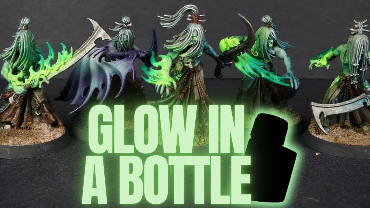 Make your OSL GLOW! Painting the New Mandrake models for Warhammer 40K