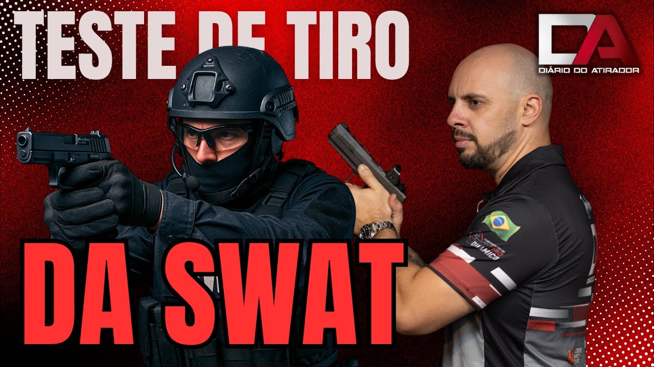 Teste de Pistola da SWAT de Las Vegas - Desafio com @eppna1201