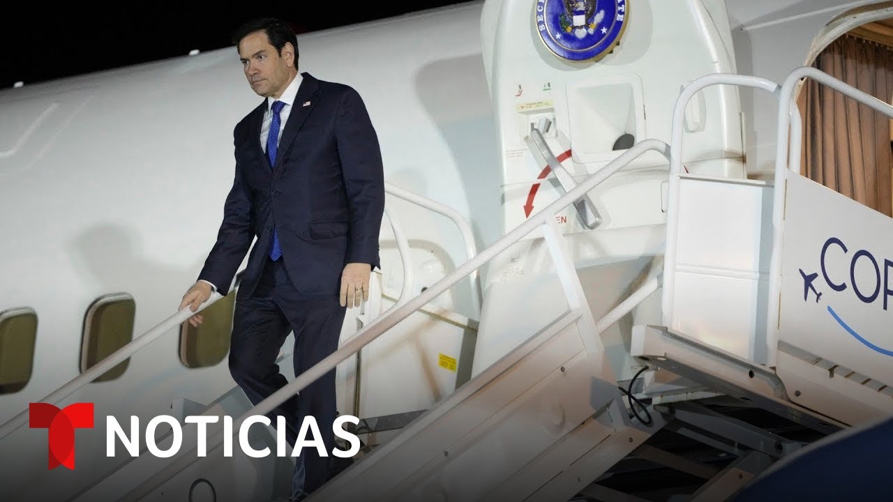 Marco Rubio llega a Panam&aacute; con una importante misi&oacute;n que le dio Trump | Noticias Telemundo