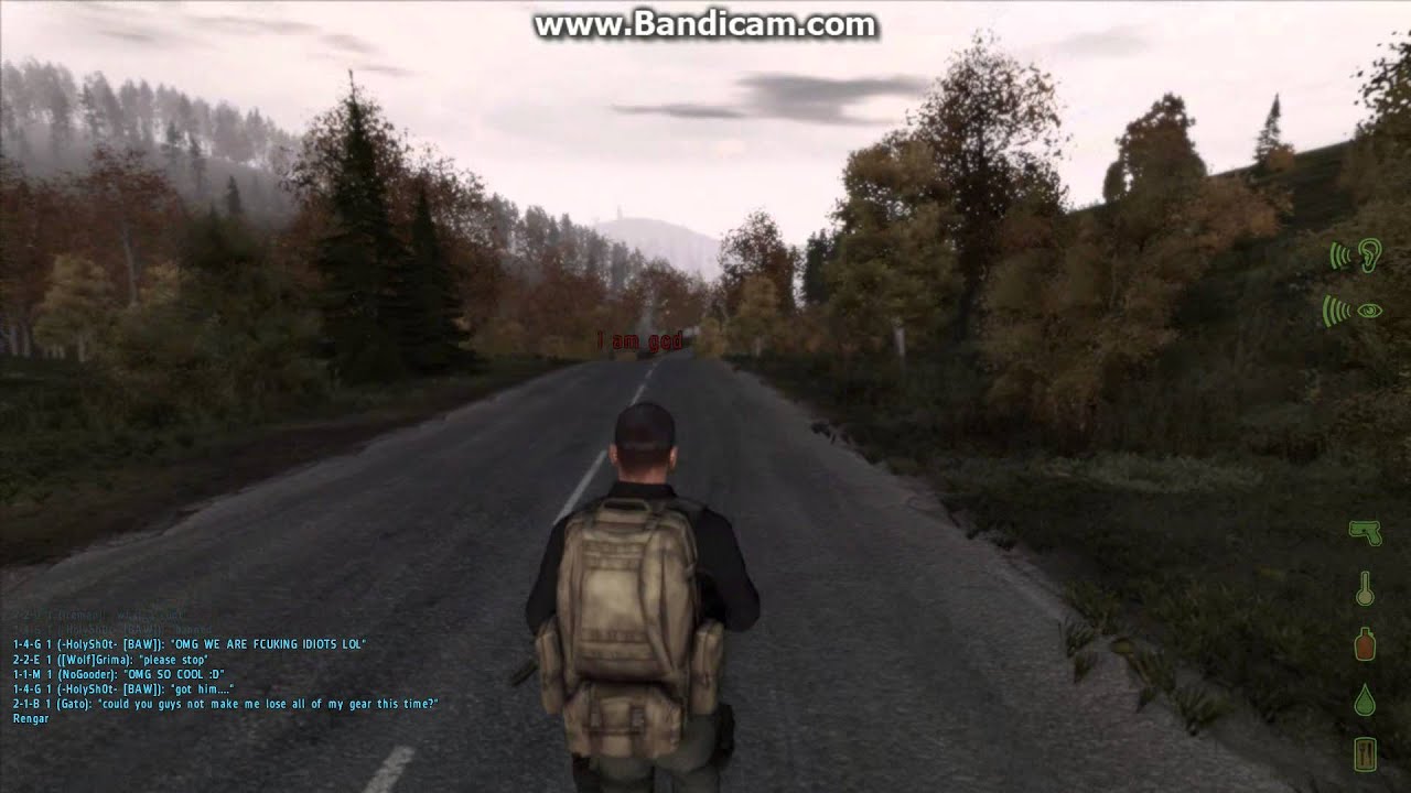 Dayz Hacker trolling. Arma 2 Mod.