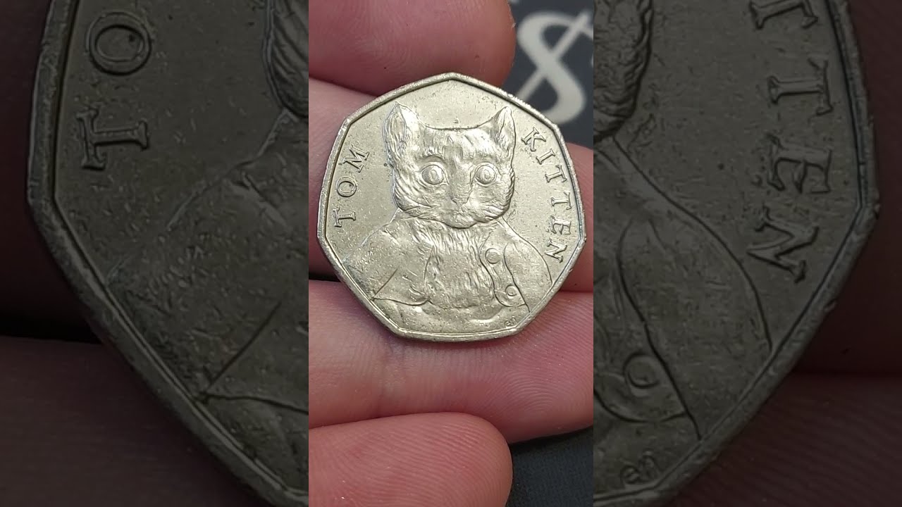 2017 TOM KITTEN 50P - COIN OF THE EP91 #shorts