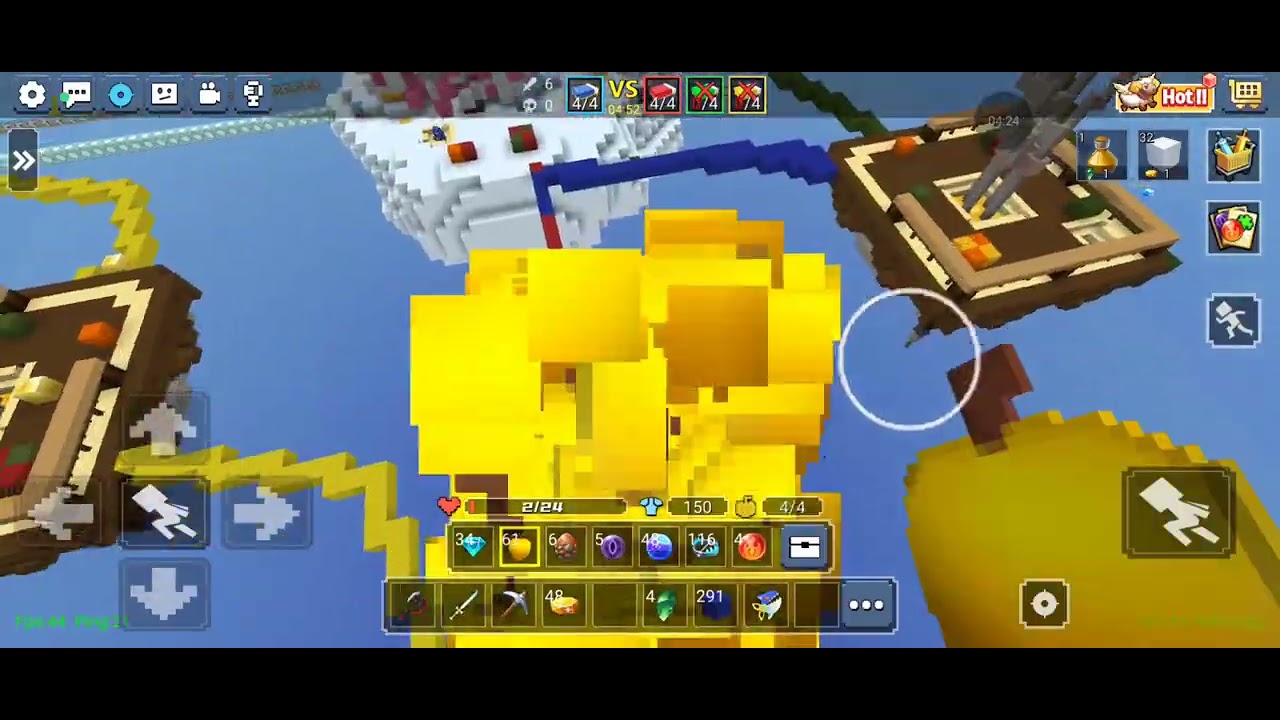 #83# 🇧🇷 JOGANDO BED WARS COM UM AMIGO 