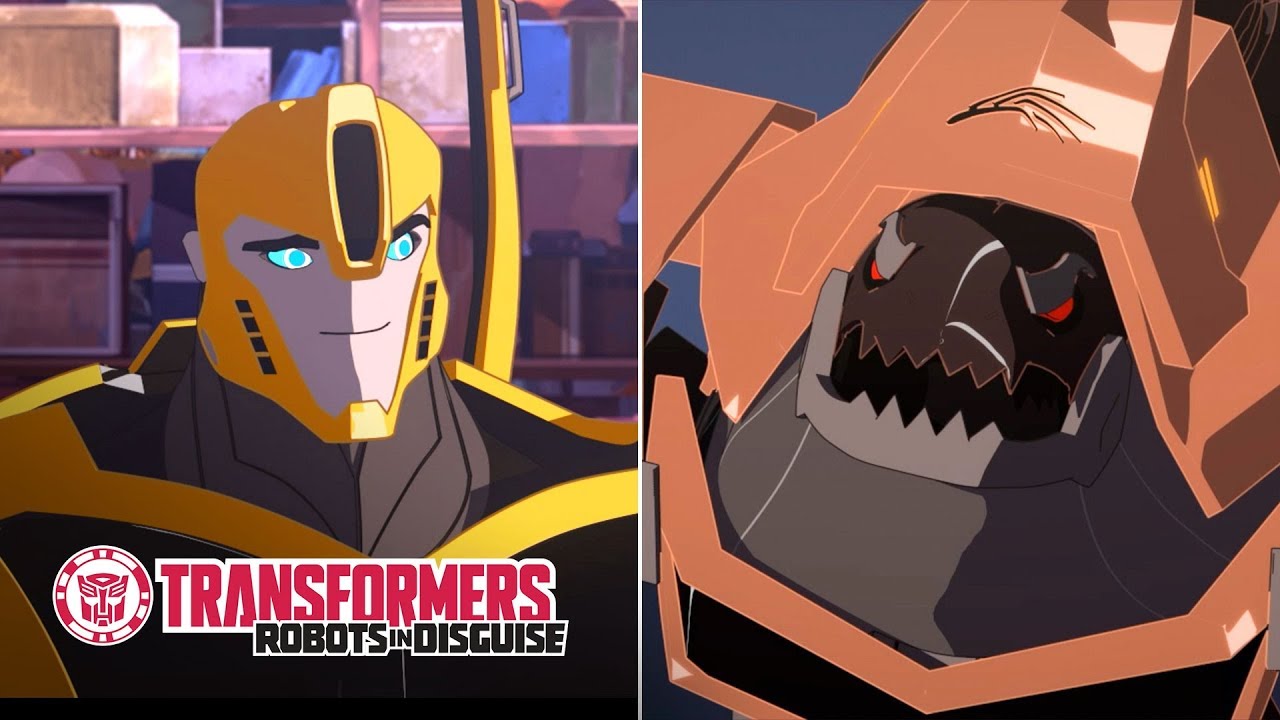 Bumblebee Vs Quillfire  Official Clip | Robots in Disguise Season 1 | Transformers Official