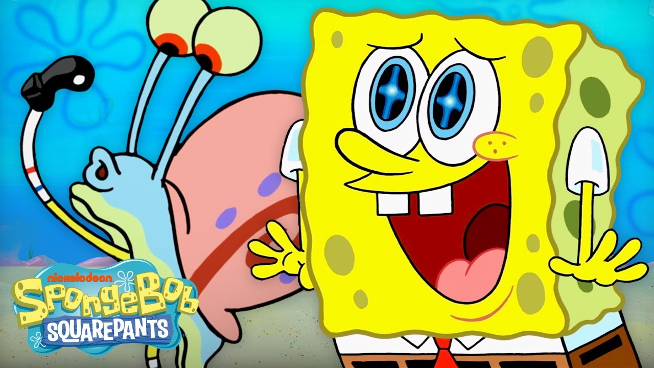 SpongeBob's BEST Pet Moments in Bikini Bottom! 🐌 | 60 Minute Compilation | SpongeBob