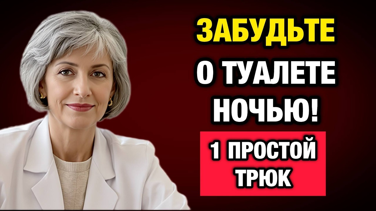 Ночные подъёмы после 50 — это не возраст: один простой трюк, который возвращает сон
