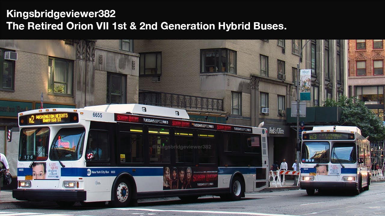 MTA New York City Bus: The Retired 2003-2005 Orion VII Hybrid Buses Part Two.