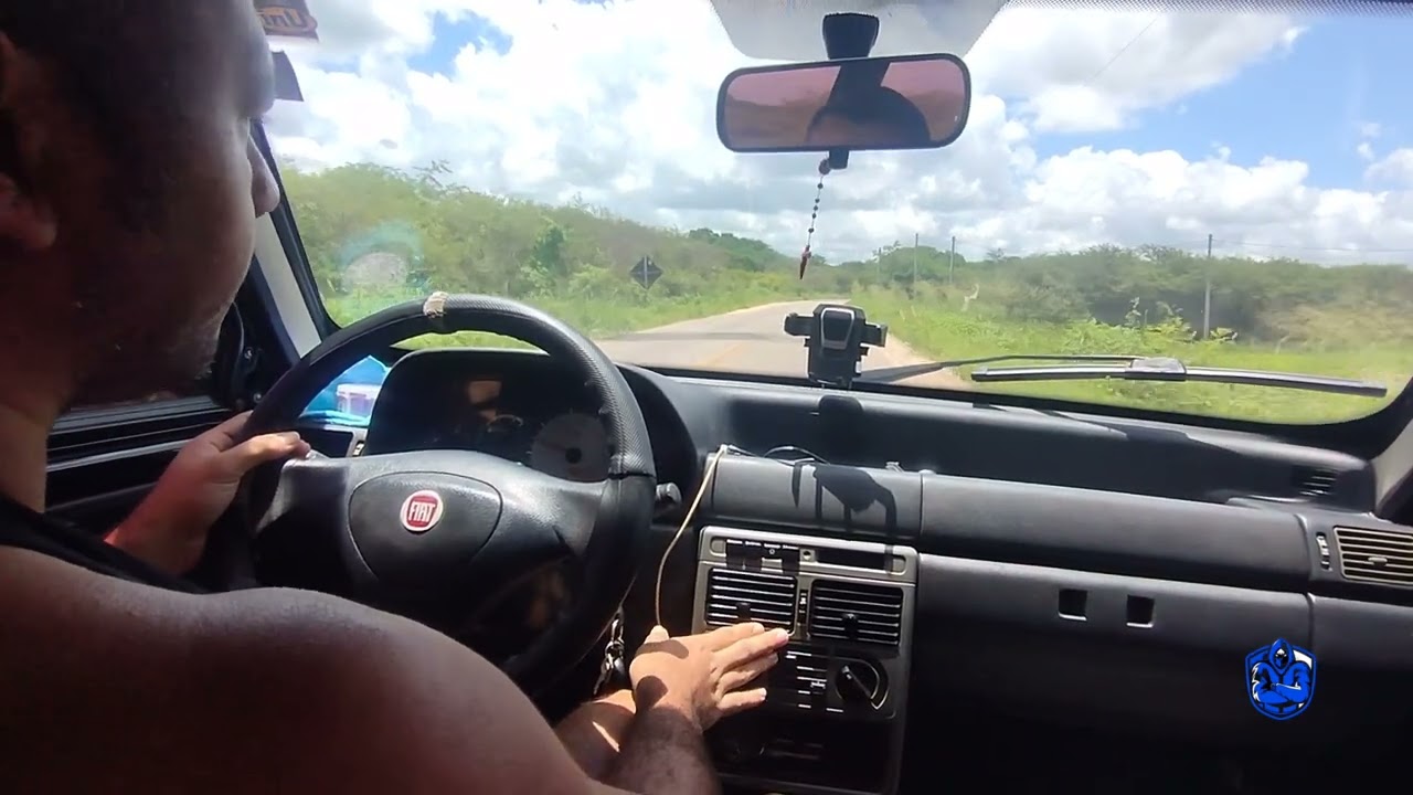 SAI ATRASADO NO FIAT UNO PRA PEGAR MINHA ESPOSA NO CURSO