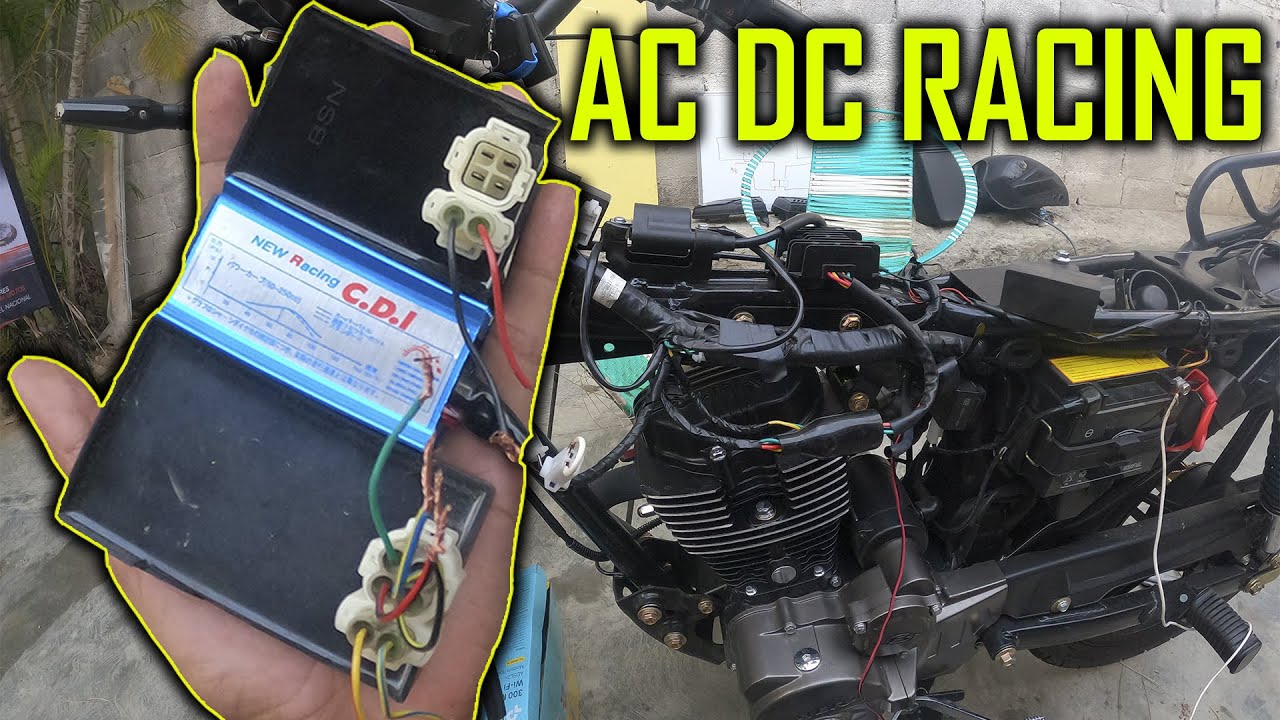 Probando 4 CDI en  moto Bera SBR 150