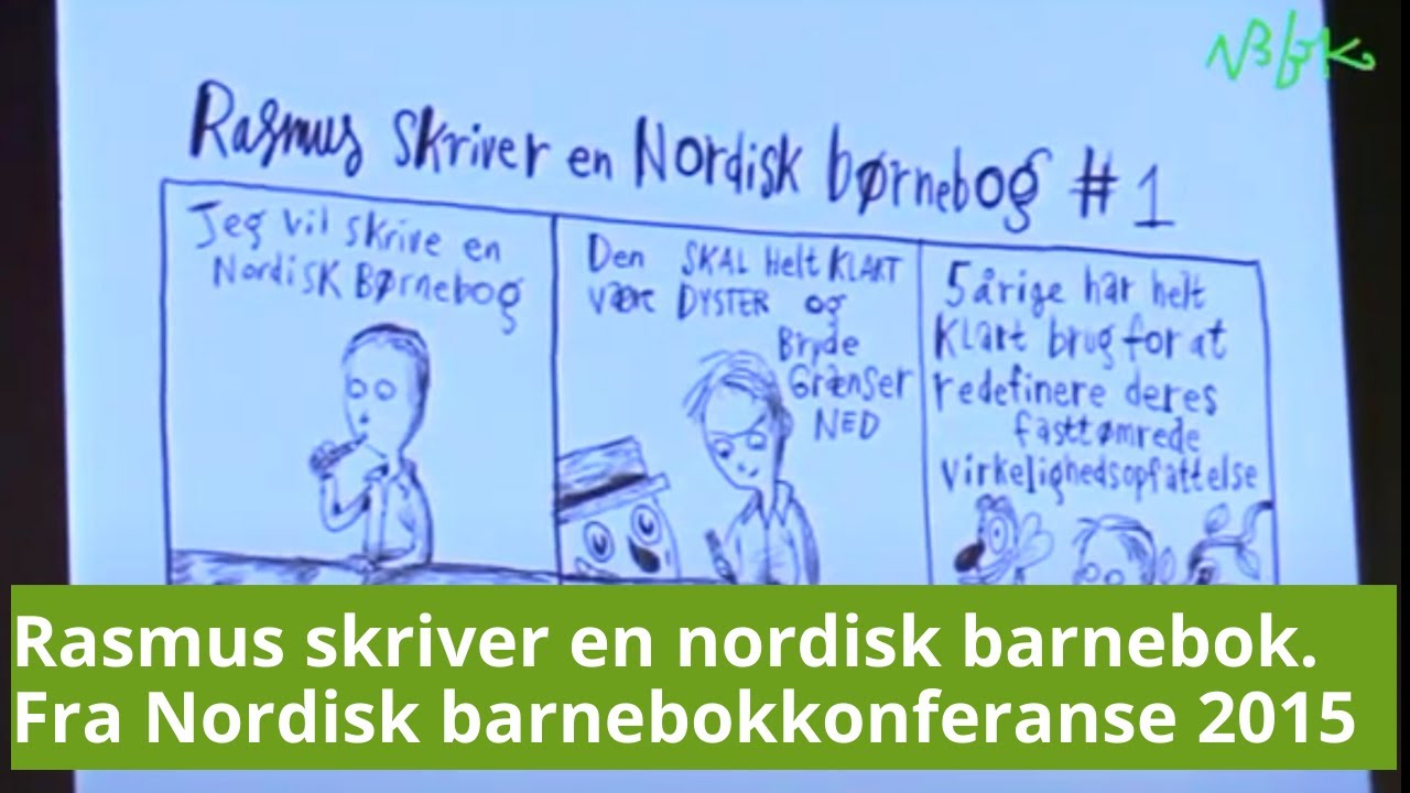 Rasmus skriver en nordisk b&oslash;rnebog