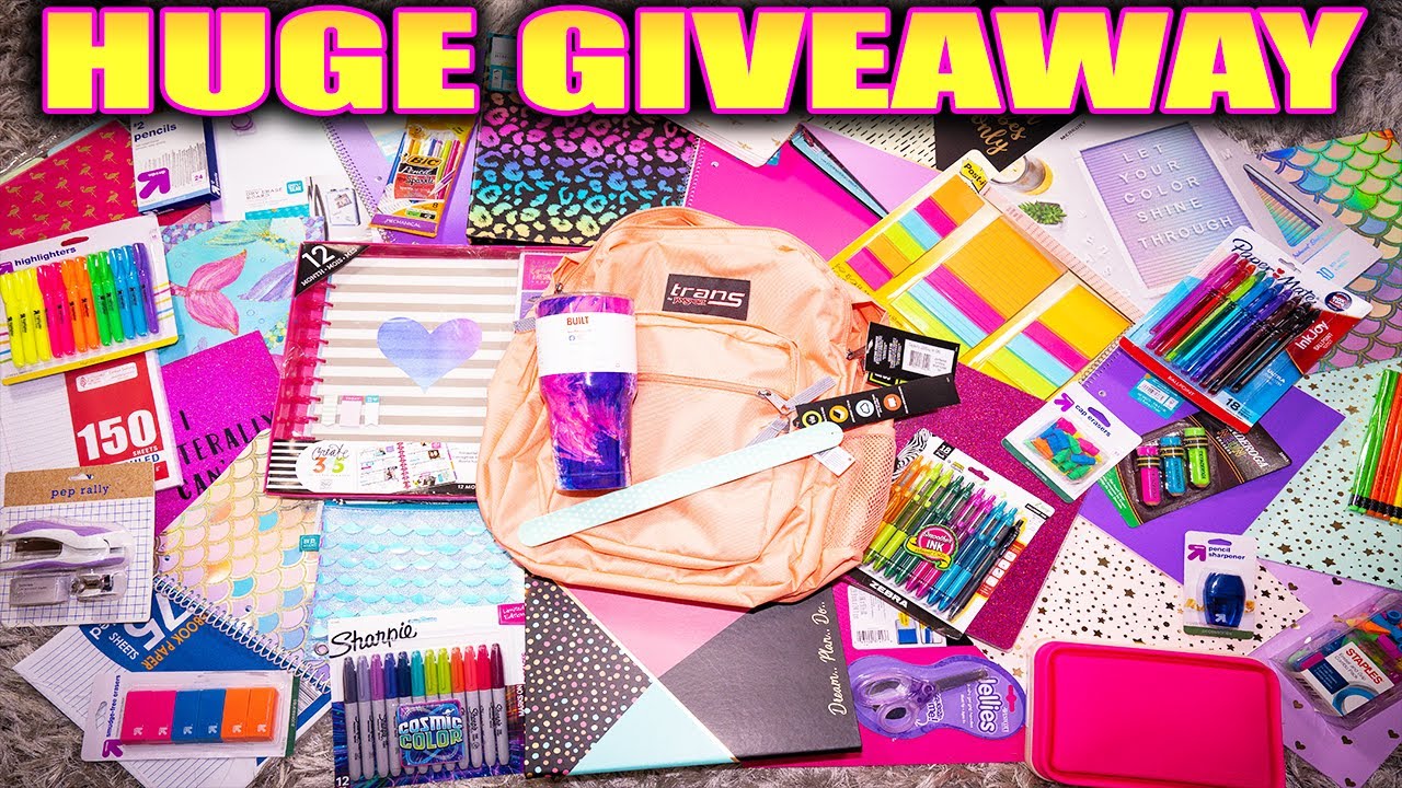HUGE BACK TO SCHOOL GIVEAWAY!