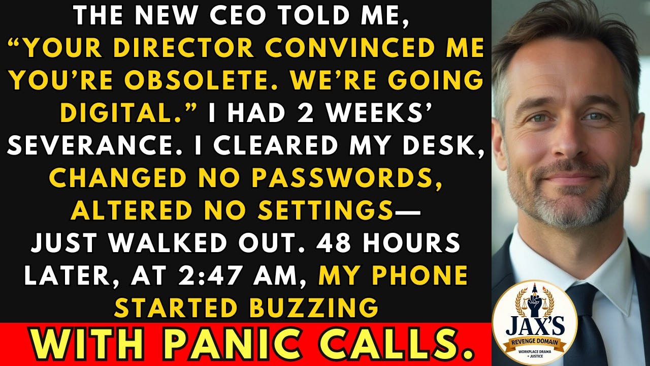 My Director Told The New CEO I Was Obsolete - Then We Lost 180,000 Records | Corporate Revenge