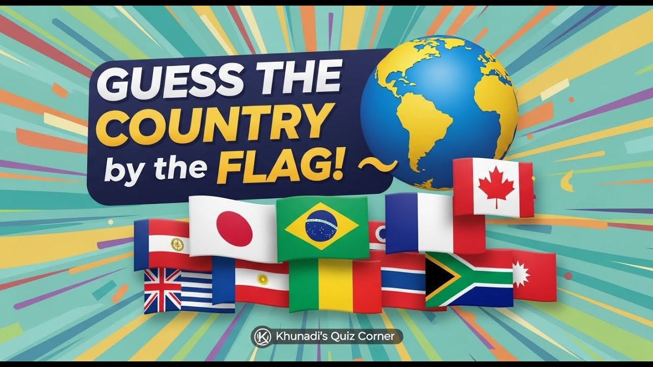 🌍 Guess the Flag Challenge | Medium Level Quiz | Can You Get Them All?