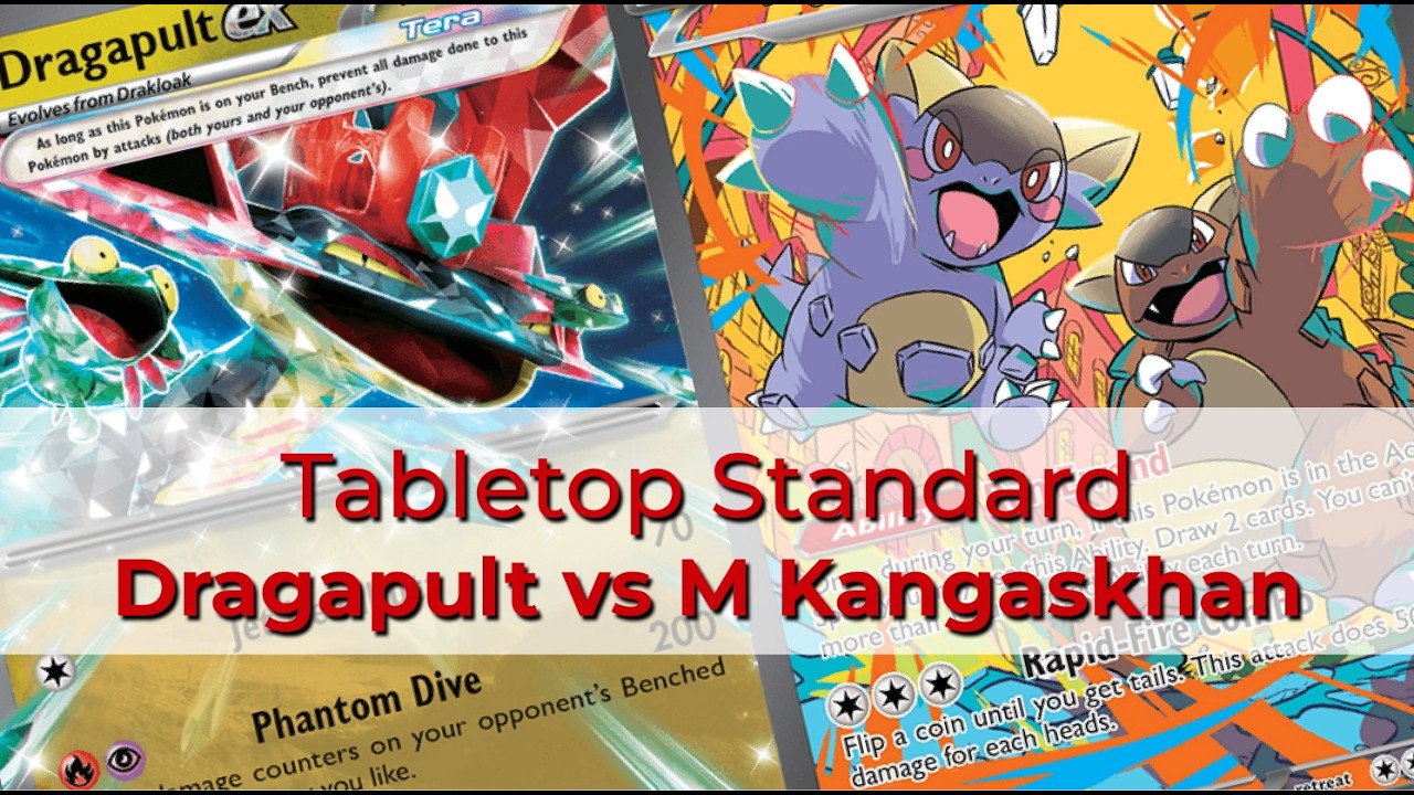 Dragapult ex vs M Kangaskhan ex | Pokemon TCG Challenge 1-26-26