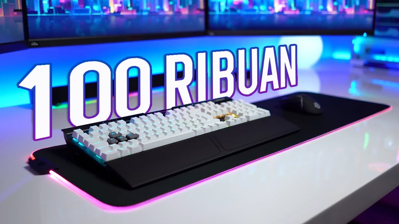 5 Rekomendasi MOUSEPAD GAMING TERBAIK, Fitur RGB Harga MURAH 100 Ribuan!