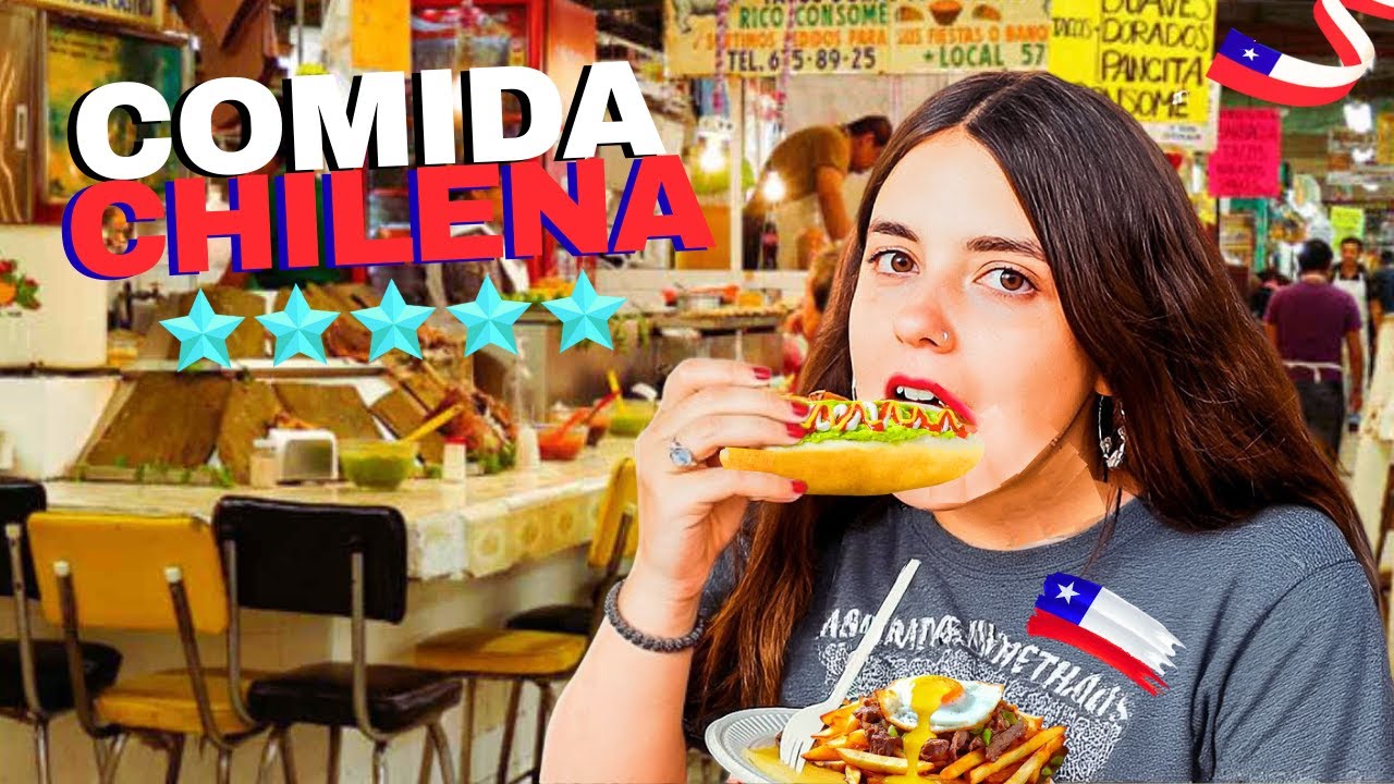 COMIDA CHILENA 🇨🇱 | Estos son los PLATOS  que debes PROBAR sí o sí !🌭