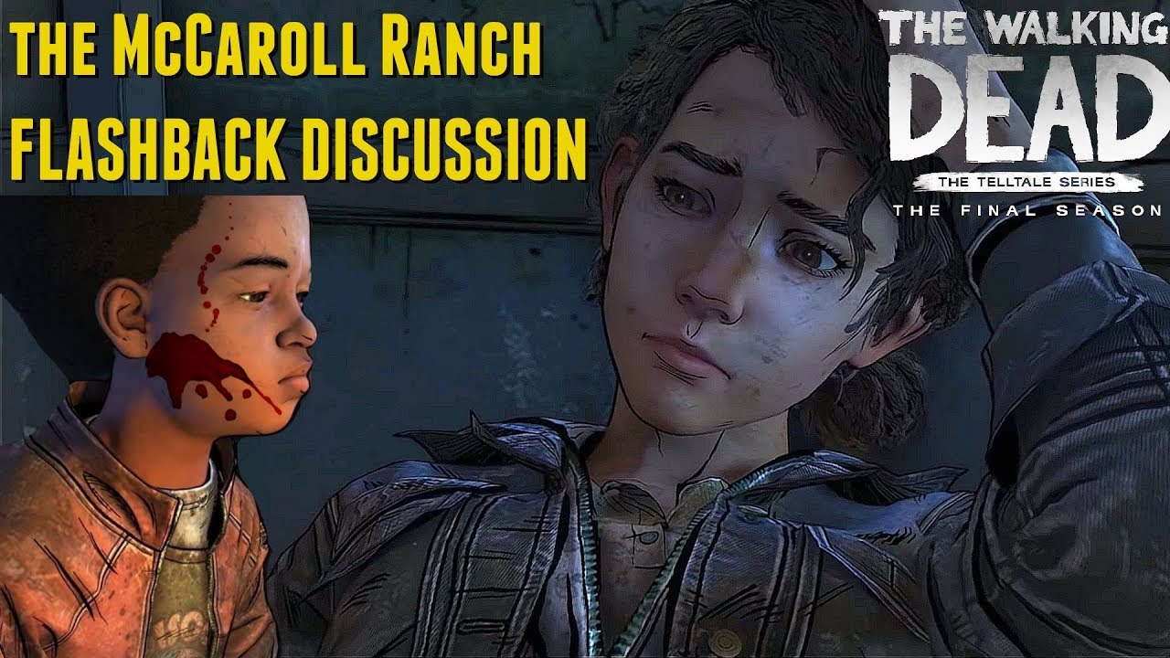 McCaroll Ranch Flashback/Nightmares - The Walking Dead: Final Season 4 Episode 2