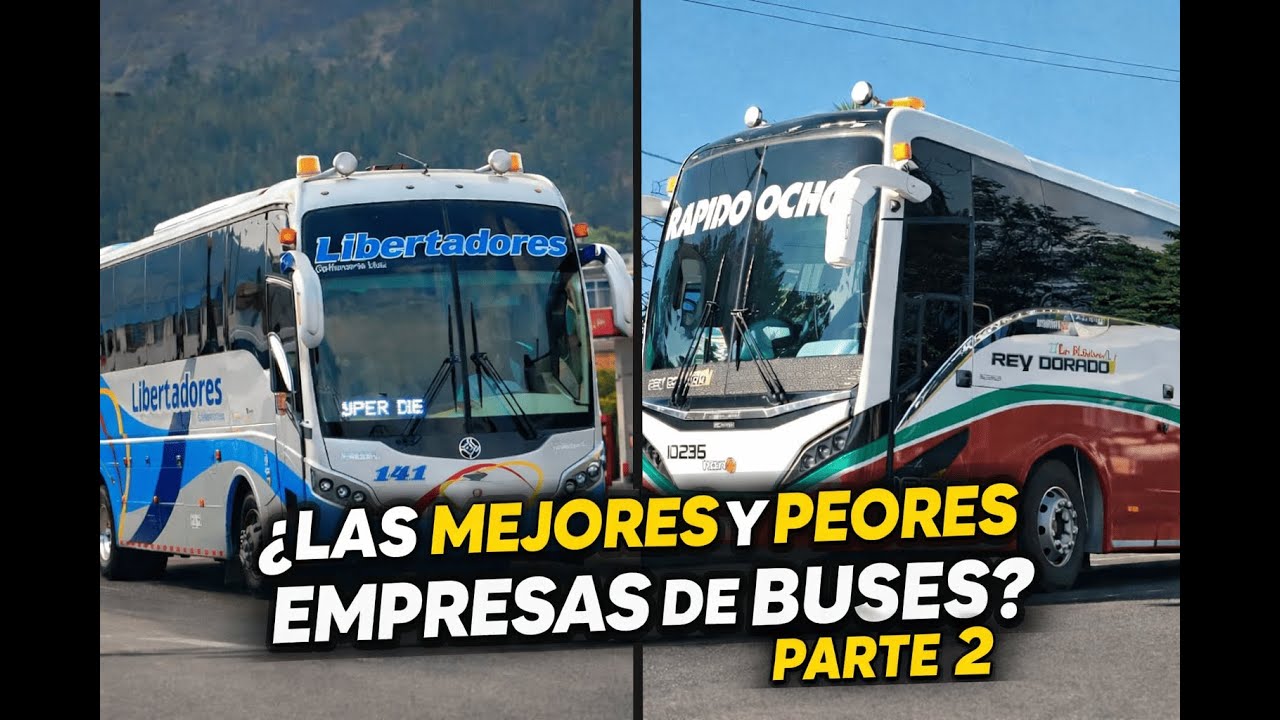 Ranking de empresas de buses en Colombia | Cuales son las mejores y las peores Parte 2