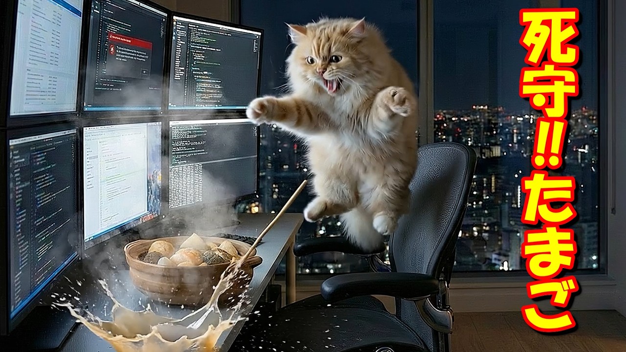 【猫舌あるある】おいしいおでんが食べたいだけなのに！Ai cat ポワル社長、ITより難しい「おでんの攻略法」 #60話