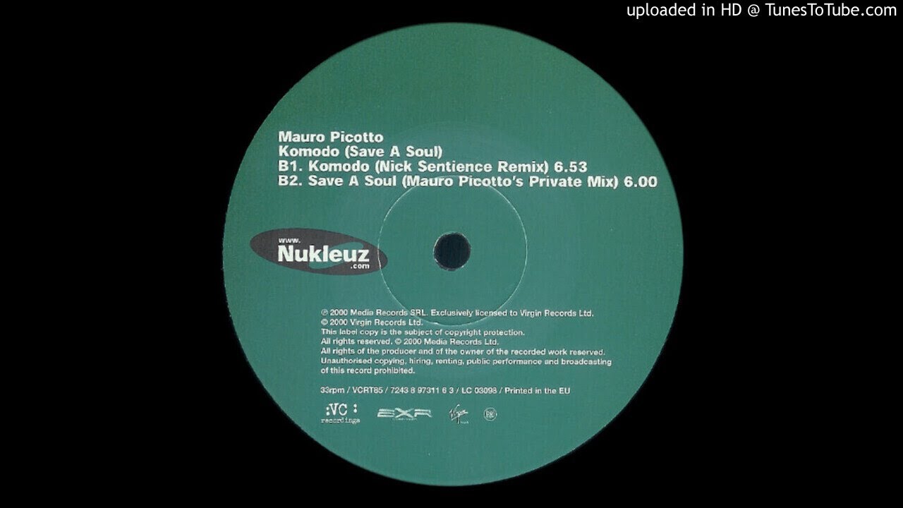 Mauro Picotto - Komodo (Mauro Picotto Private Mix)