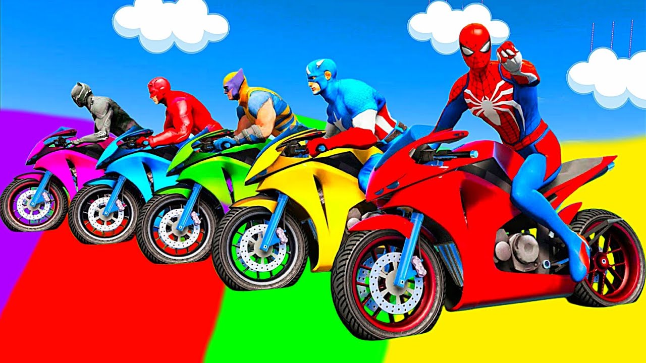 الرجل العنكبوت انقاذ باتمان Spider-Man Rescue batman vs iron man vs venom funny Game GTA 5 superhero