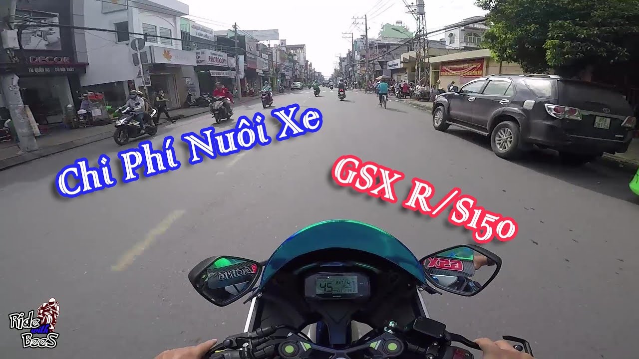 Suzuki GSX R150 - Chi Phí Nuôi Xe PKN | Ride with BeeS | Motovlog 03