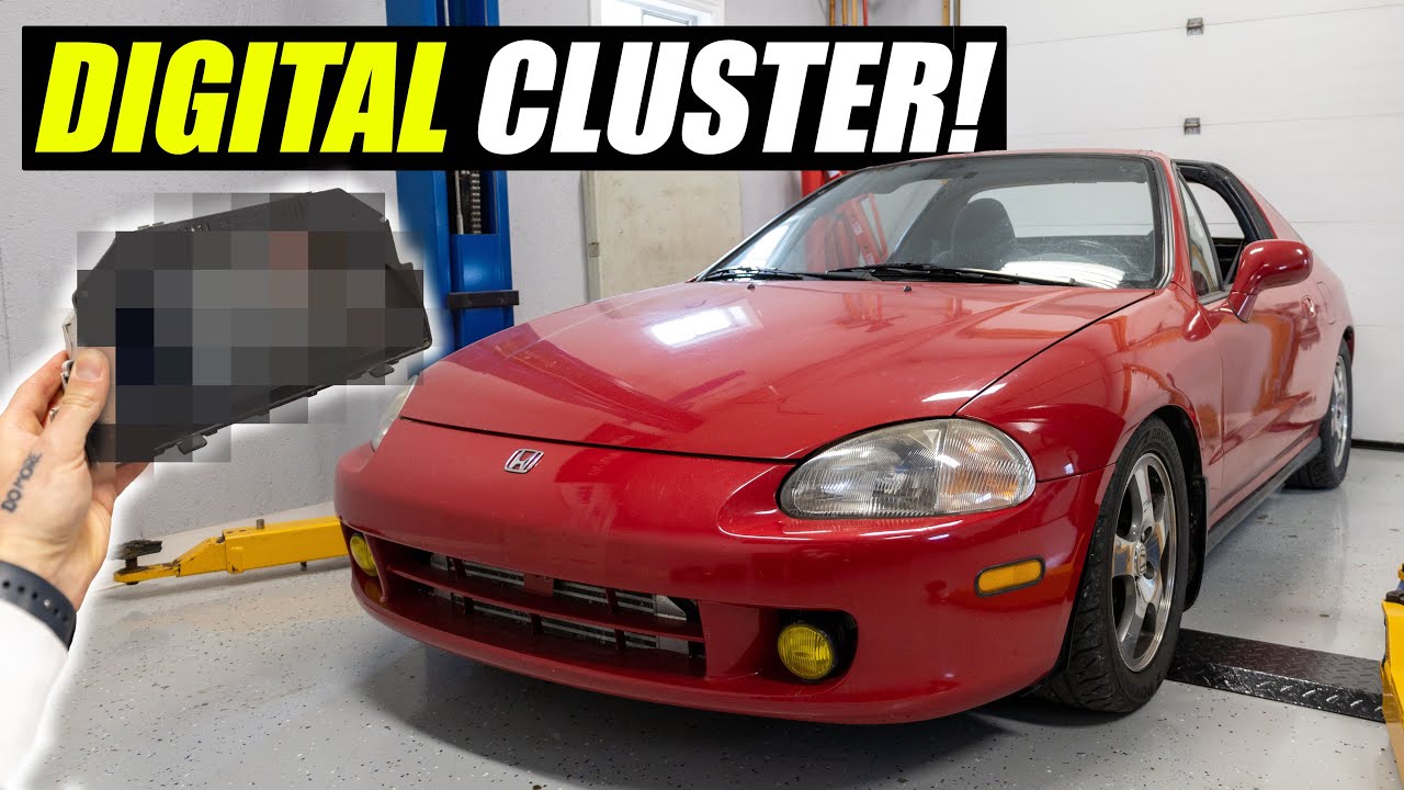 DIGITAL Honda Cluster for DEL SPOOL!